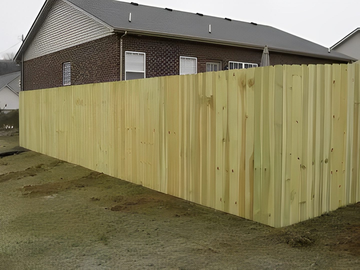 Dog Ear Privacy Fence