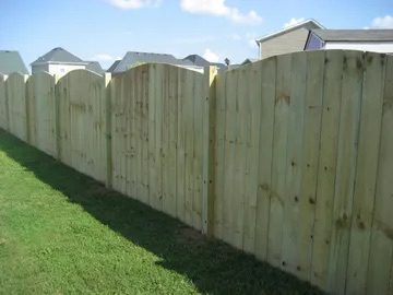 Arched Privacy Fence