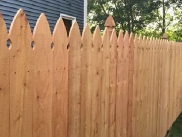 French Gothic Privacy Fence